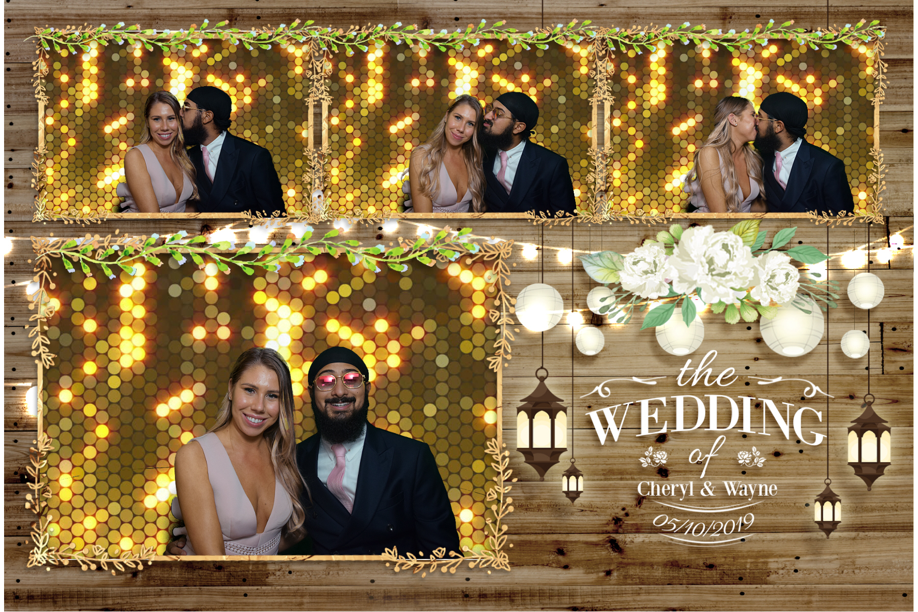 Cheryl & Wayne | View more photos from the event at gallery.blissbooth.co.uk/u/BlissBooth/Cheryl-Wayne
